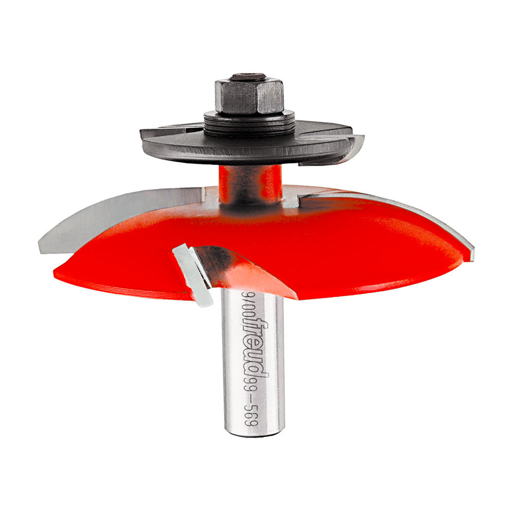 Freud 99-569 3-1/2" Raised Panel Bit w/Backcutters - Edmondson Supply