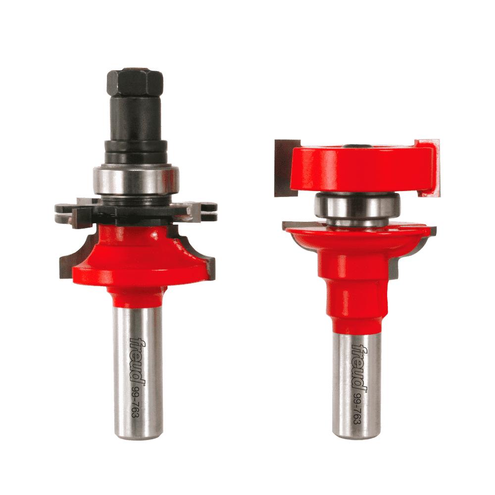 Freud 99-763 1‑11/16" Premier Adjustable Rail & Stile Bit ‑ Round Over Bead - Edmondson Supply