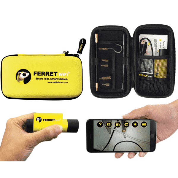 Rack-A-Tiers 99300 Ferret WiFi Multipurpose Wireless Inspection Tool - Edmondson Supply