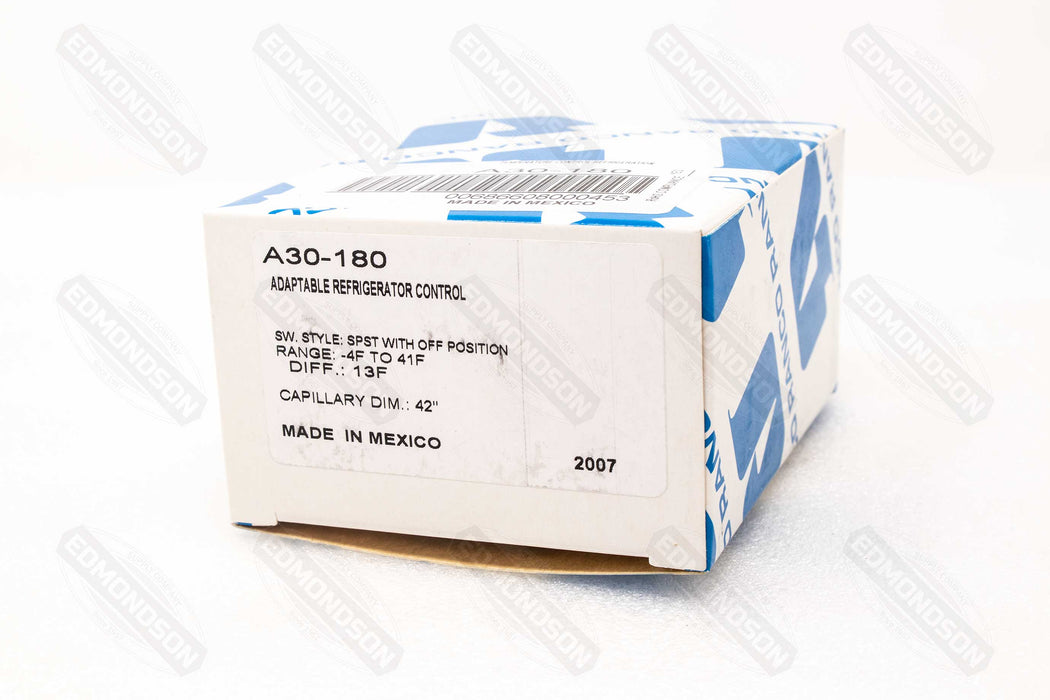 Ranco A30-180 Adaptable Constant Differential Refrigerator & Ice Machine Control - Edmondson Supply