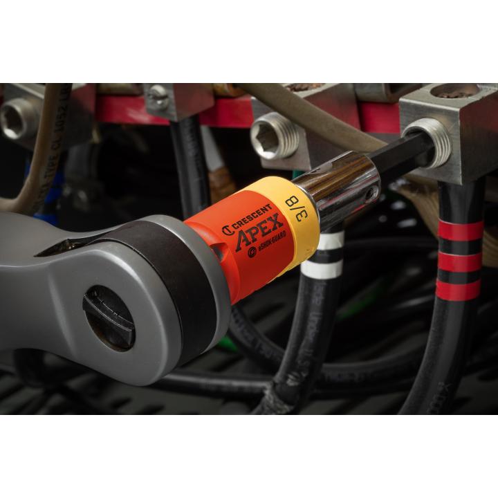 Crescent Tools CAEAD324 eSHOK-GUARD™ Socket Isolator 3/8" x 2-1/4" - Edmondson Supply