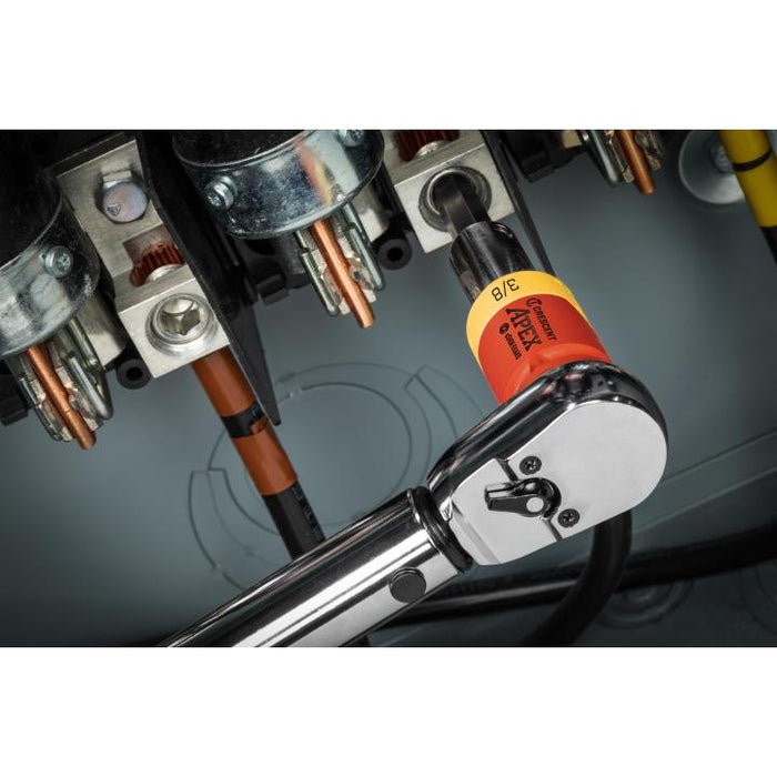Crescent Tools CAEAD324 eSHOK-GUARD™ Socket Isolator 3/8" x 2-1/4"