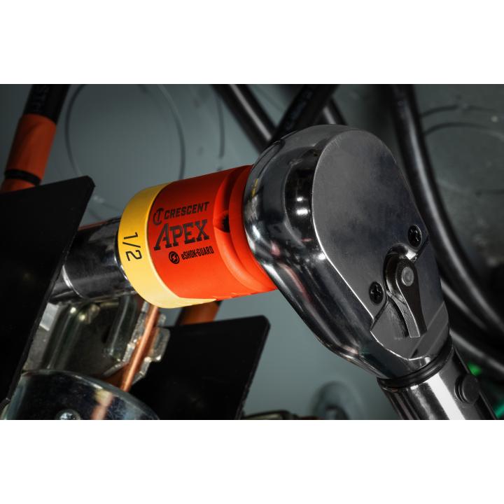 Crescent Tools CAEAD332 eSHOK-GUARD™ Socket Isolator 1/2" x 2-1/2" - Edmondson Supply