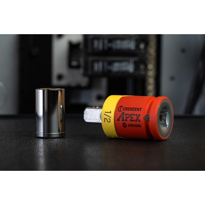 Crescent Tools CAEAD332 eSHOK-GUARD™ Socket Isolator 1/2" x 2-1/2" - Edmondson Supply