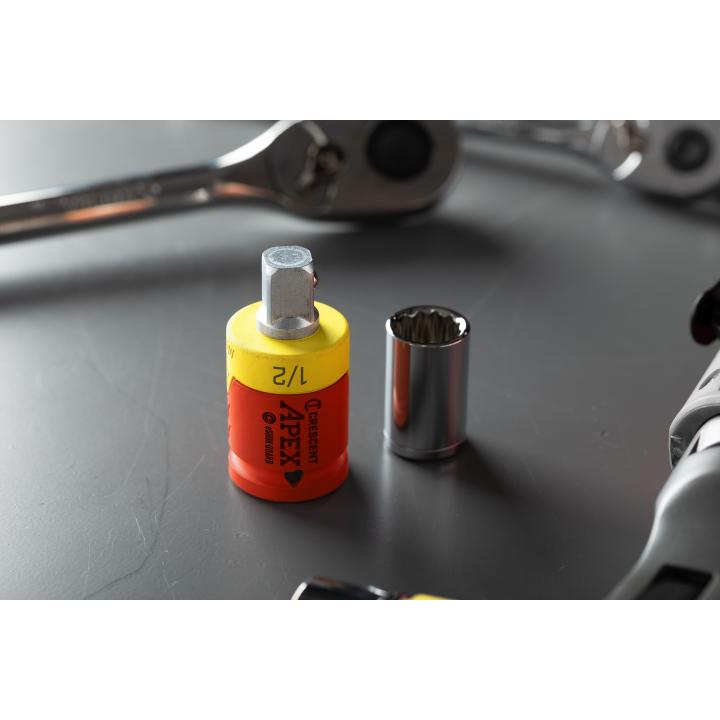Crescent Tools CAEAD332 eSHOK-GUARD™ Socket Isolator 1/2" x 2-1/2" - Edmondson Supply