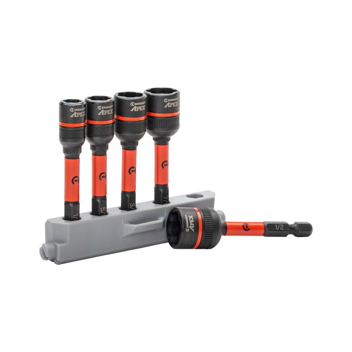 Crescent APEX CAVBXR-5 5 Pc. Bolt Biter™ Impact Nut Extractor & Driver Set - Edmondson Supply