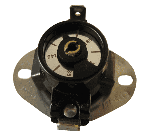 Supco AT013 Snap-Action SPST Adjustable Limit Control Thermostat, Open on Rise - Edmondson Supply