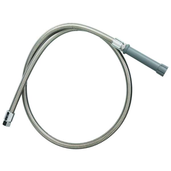 T&S Brass B-0044-H Hose, 44" Flexible Stainless Steel (Gray Handle) - Edmondson Supply