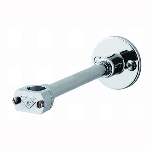 T&S Brass B-0109-01 Wall Bracket, 6" Wall Bracket Assembly with Mounting Hardware - Edmondson Supply