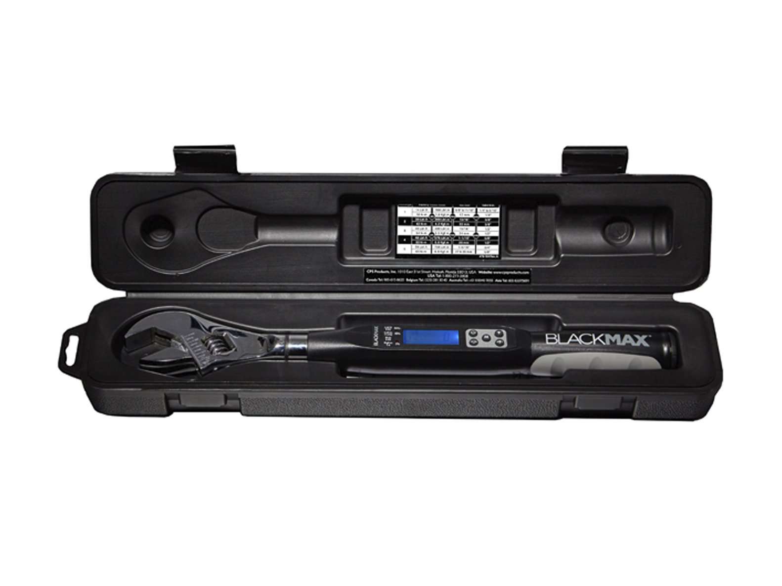 CPS BlackMax® BTLDTW Digital Torque Wrench - Edmondson Supply