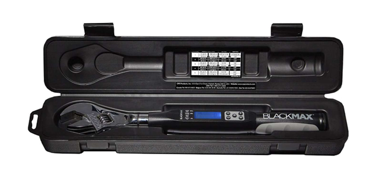 Cps blackmax btldtw adjustable outlet electronic torque wrench