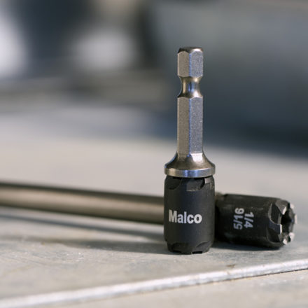 Malco Tools MSHCST 1/4″ and 5/16″ C-RHEX® SAWTOOTH 2" Driver - Edmondson Supply