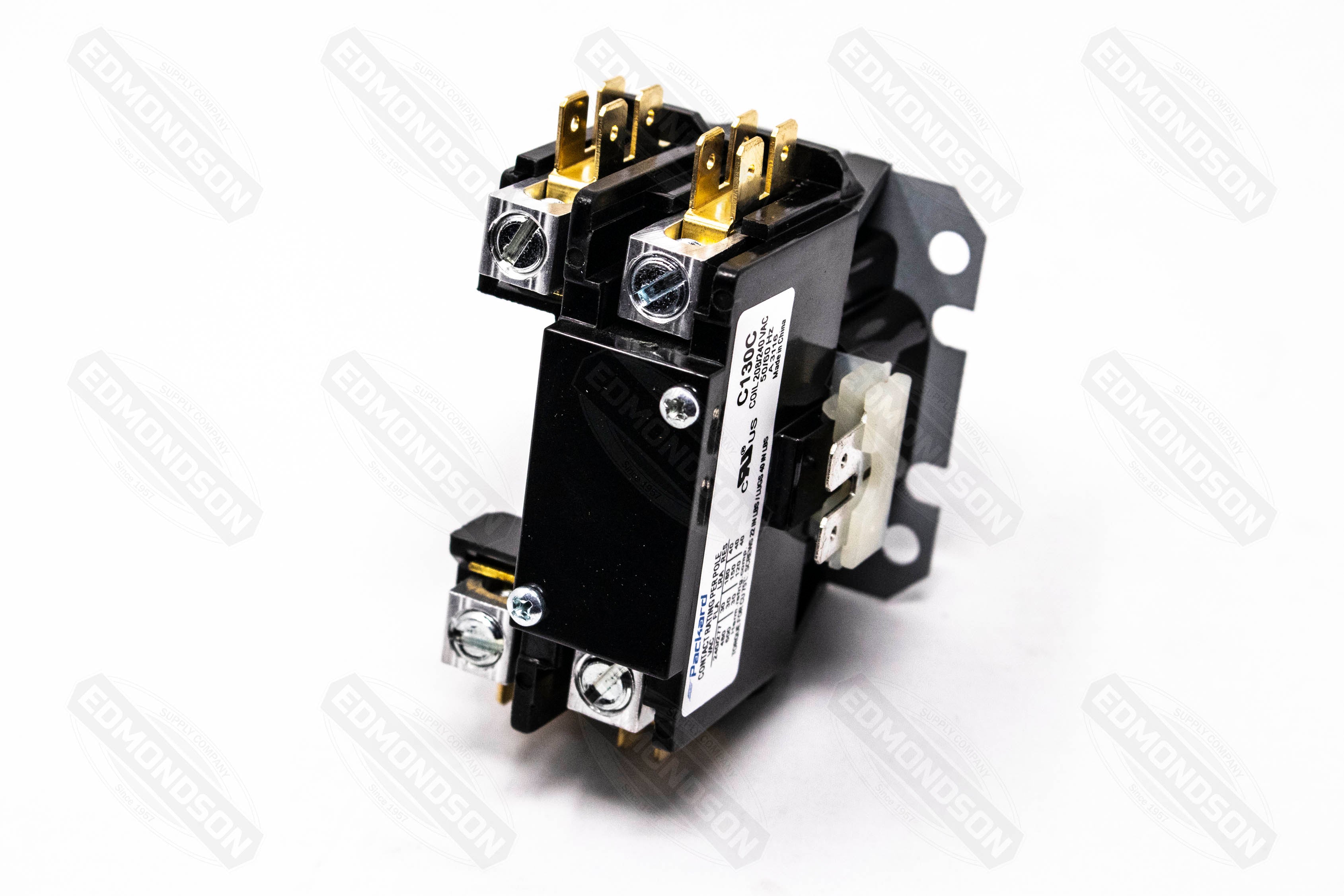 Packard C130C Contactor 1 Pole 30 Amps 208/240 Coil Voltage - Edmondson Supply