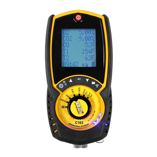 UEi C163 Residential/Commercial Combustion Analyzer w/ Pressure - Edmondson Supply