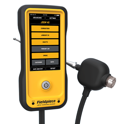 Fieldpiece CAT45 Combustion Analyzer - Edmondson Supply