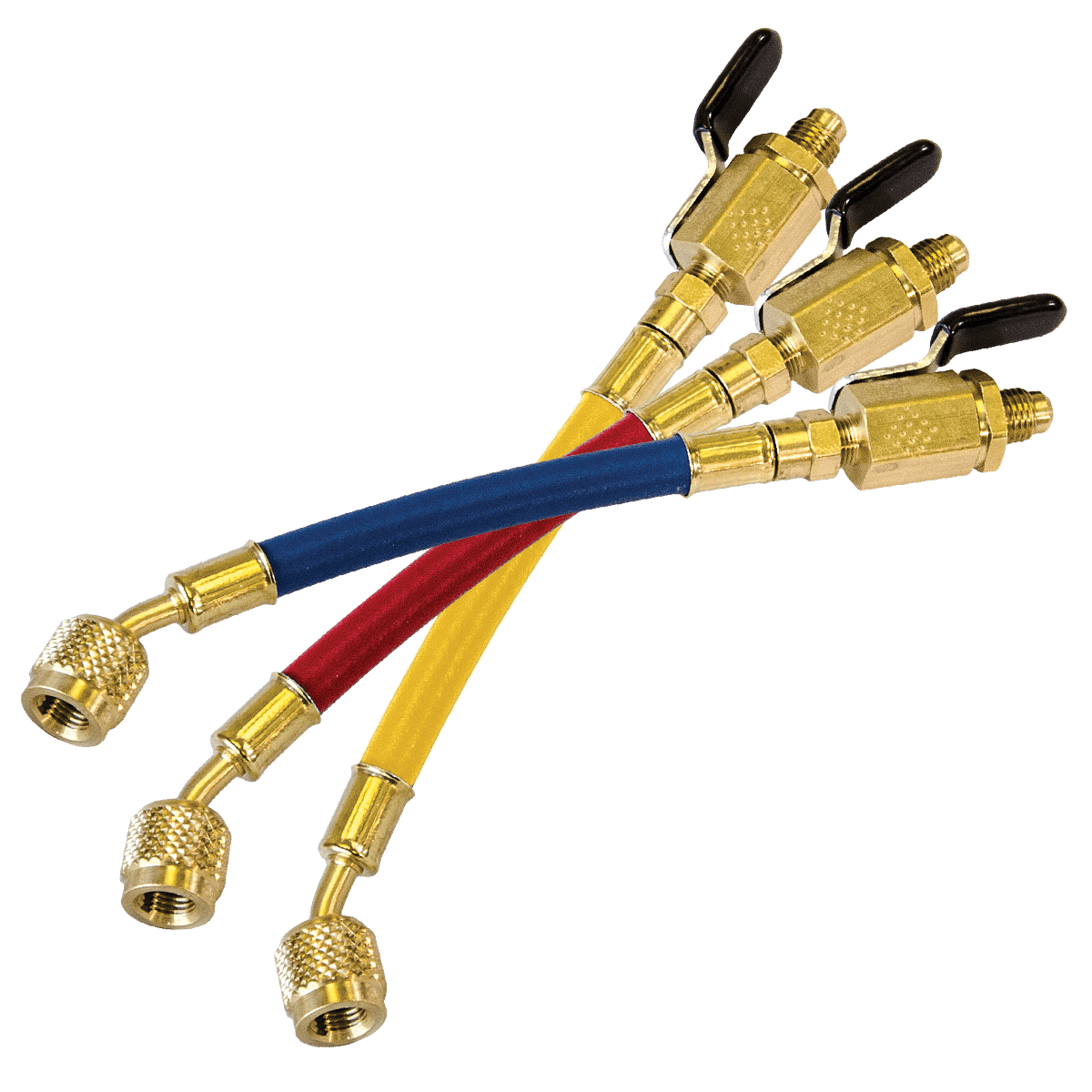 JB Industries CCLV-6 KOBRA® Adapter Hoses (3-Pack) Whip End Ball Valves - Edmondson Supply