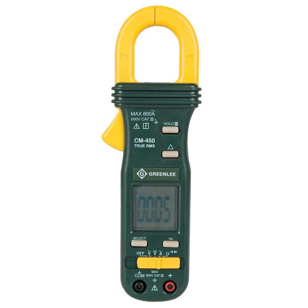 Greenlee CM-450 True RMS AC Clamp Meter - Edmondson Supply