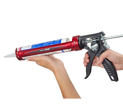 Tajima CNV-100RS Convoy® RS, Ratio Switchable High-Thrust Rotary Caulk Gun, 1/10 Gallon - Edmondson Supply
