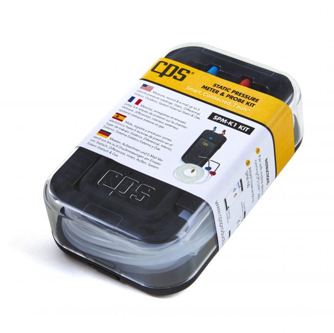 CPS Products SPM-K1 Static Pressure Meter & Probe Kit