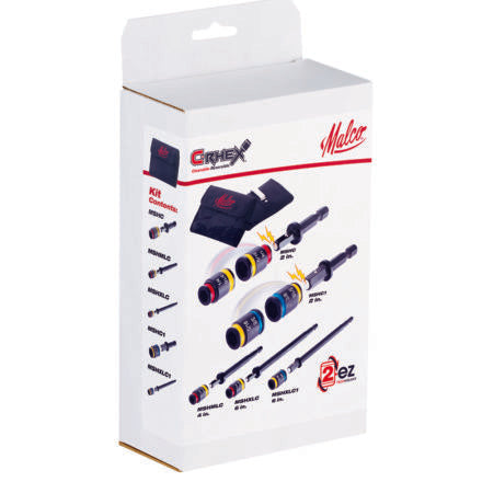 Malco Tools CRHEXKIT2 C-RHEX® Cleanable, Reversible, Magnetic Hex Driver Kit