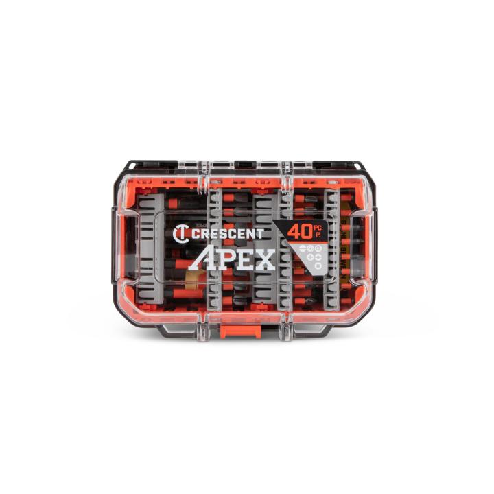 Crescent Tools CAESET-40 40 Pc. eSHOK-GUARD™ alphaCASE™ Set - Edmondson Supply
