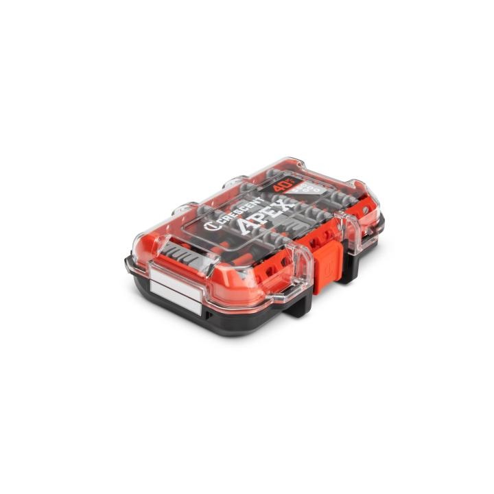 Crescent Tools CAESET-40 40 Pc. eSHOK-GUARD™ alphaCASE™ Set - Edmondson Supply