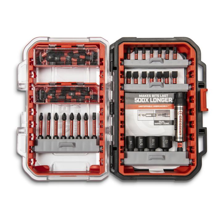 Crescent Tools CAVBHSET-55 55 Pc. VORTEX™ Bit Holding Fastening Set - Edmondson Supply