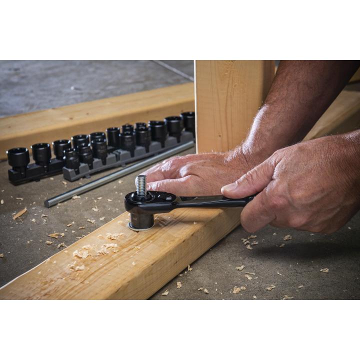 Crescent Tools CX6PT25 25 Pc. 3/8" Drive Pass-Thru™ X6™ Standard Spline Mechanics Tool Set - Edmondson Supply