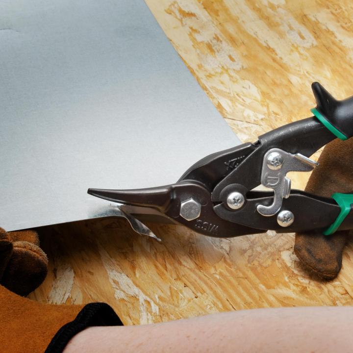 Crescent Wiss M2P 9-3/4" Compound Action Straight and Right Cut Aviation Snips - Edmondson Supply