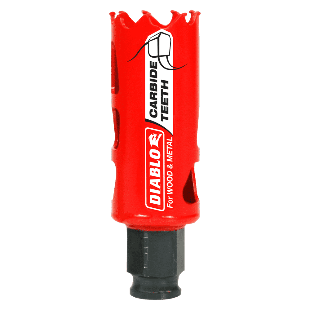 Diablo Tools DHS1125CT 1‑1/8 in. Carbide‑Tipped Wood & Metal Holesaw - Edmondson Supply