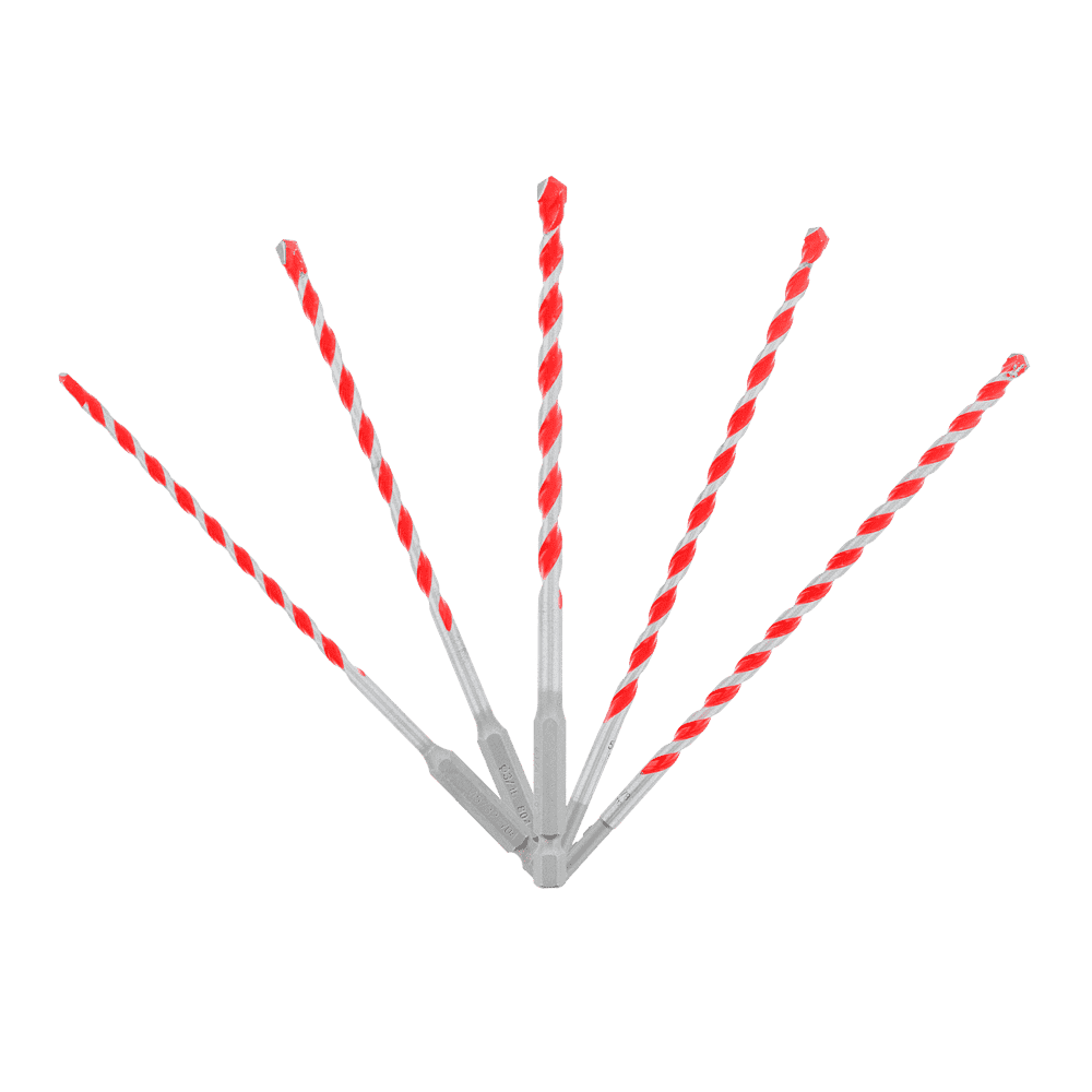 Diablo Tools DMARG1220-S5 5 piece SPEEDemon™ Red Granite Carbide Tipped Hammer Drill Bit Set - Edmondson Supply