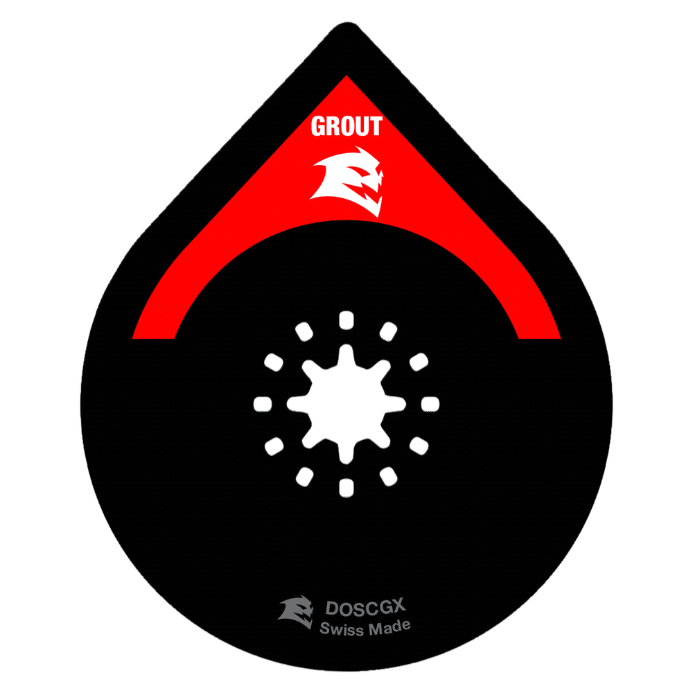 Diablo Tools DOSCGX 2-3/4 in. Starlock Carbide Grit Oscillating Blade for Grout and Mortar - Edmondson Supply