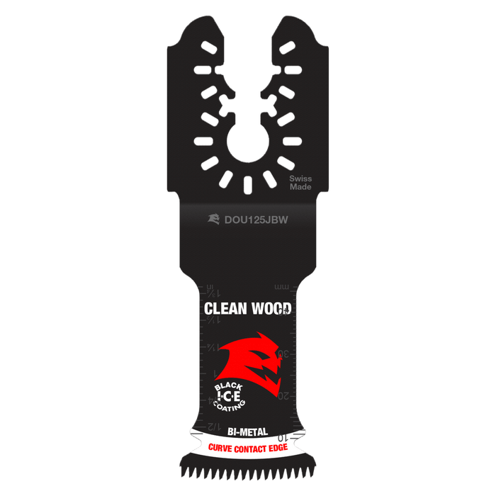 Diablo Tools DOU125JBW3 1-1/4 in. Universal Fit Bi-Metal Oscillating Blades for Clean Wood - Edmondson Supply