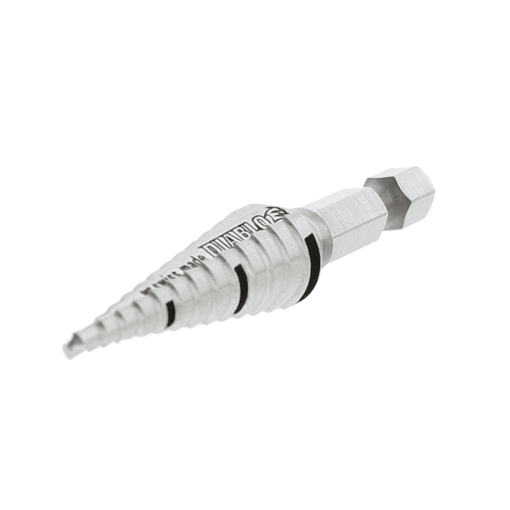 Diablo Tools DSD0500S13 1/4 in. - 1/2 in. Impact Step Drill Bit (13 Steps) - Edmondson Supply