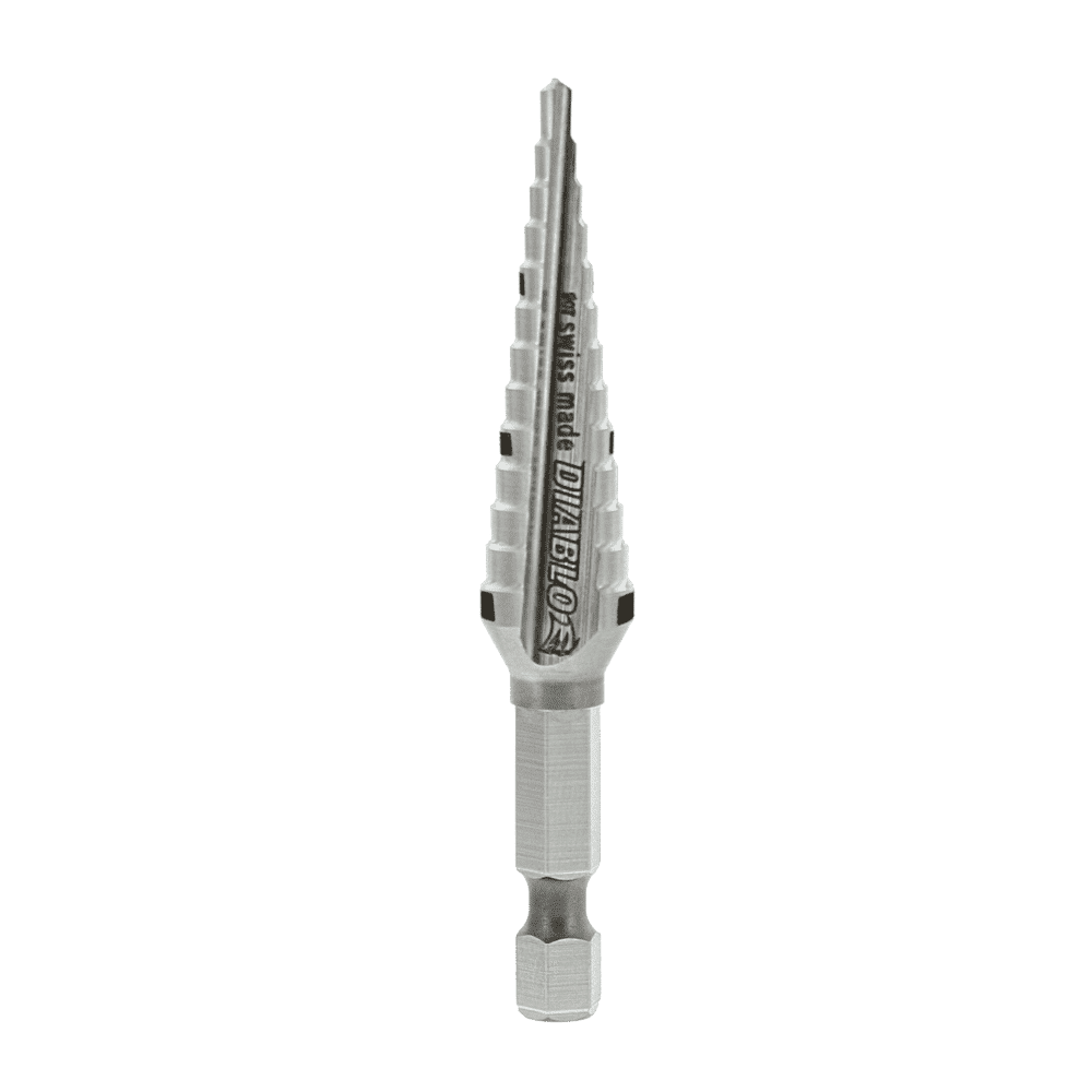 Diablo Tools DSD0500S13 1/4 in. - 1/2 in. Impact Step Drill Bit (13 Steps) - Edmondson Supply