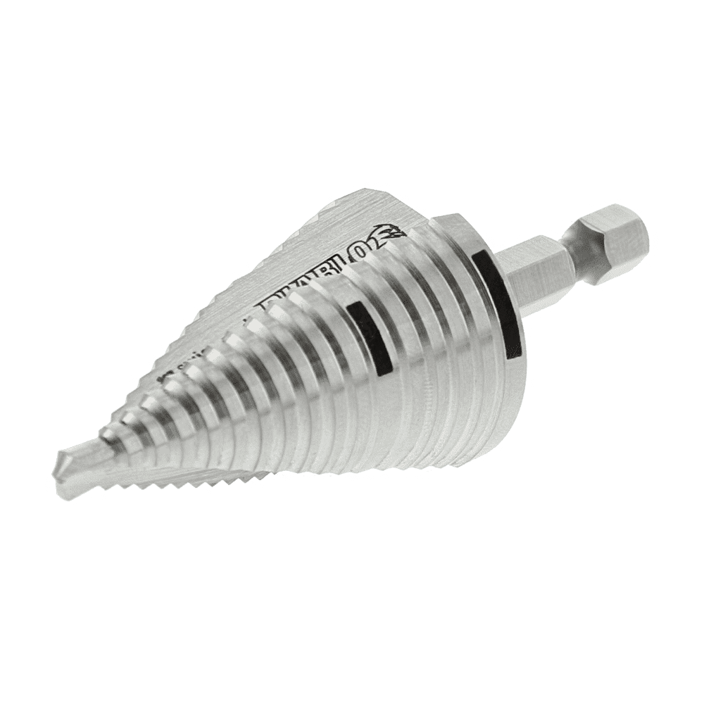 Diablo Tools DSD1125S17 7/8 in. - 1-1/8 in. Impact Step Drill Bit (17 Steps) - Edmondson Supply
