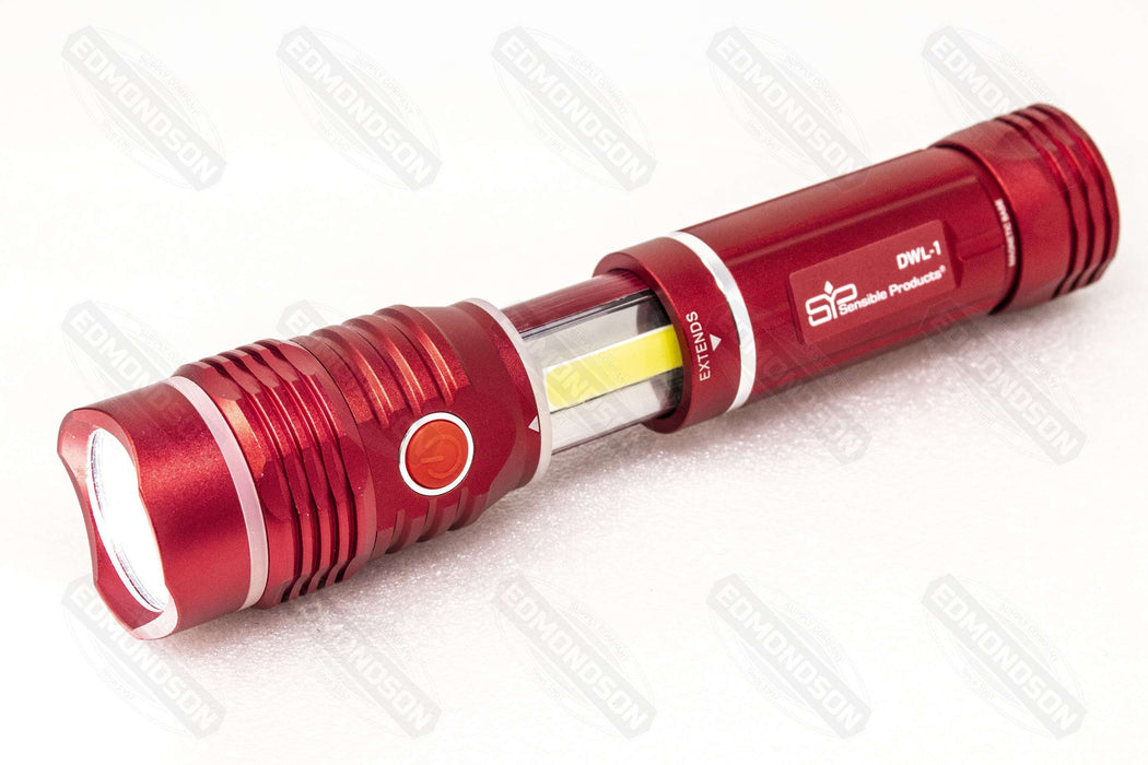 Sensible Products DWLR-1 Dual Worklight, Red - Edmondson Supply