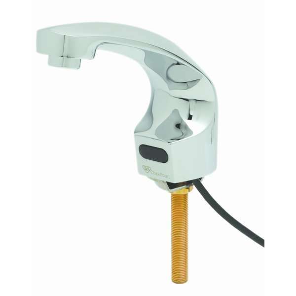 T&S Brass EC-3102 ChekPoint Electronic Faucet, Deck Mount, Single Hole Spout, AC/DC Control Module - Edmondson Supply