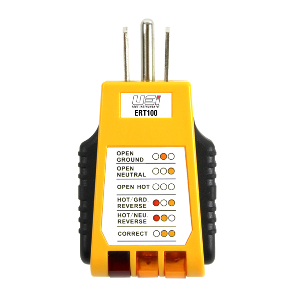 UEi ERT100 Electrical Receptacle Tester - Edmondson Supply