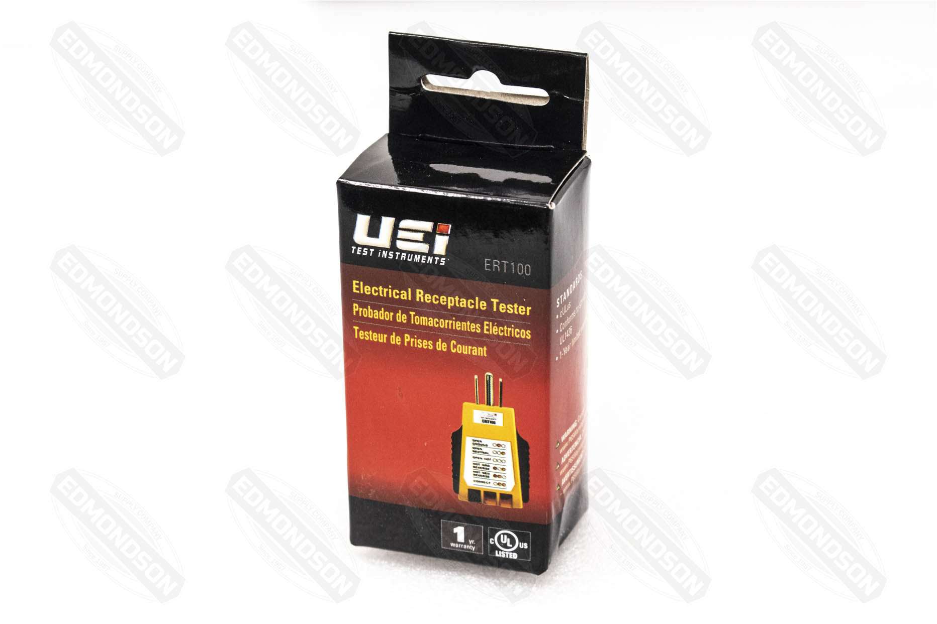 UEi ERT100 Electrical Receptacle Tester - Edmondson Supply