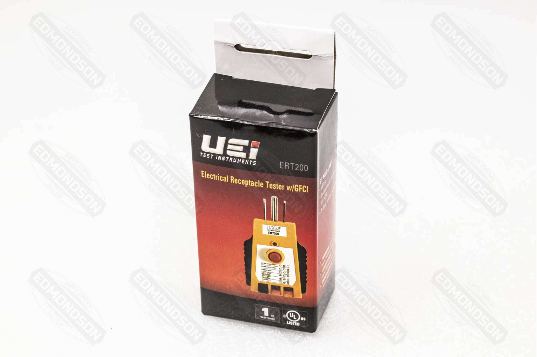 UEi ERT200 Electrical Receptacle Tester w/ GFCI - Edmondson Supply
