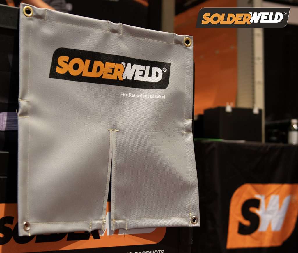 SolderWeld SW-MFRB Flame Resistant Magnetic Blanket - Edmondson Supply