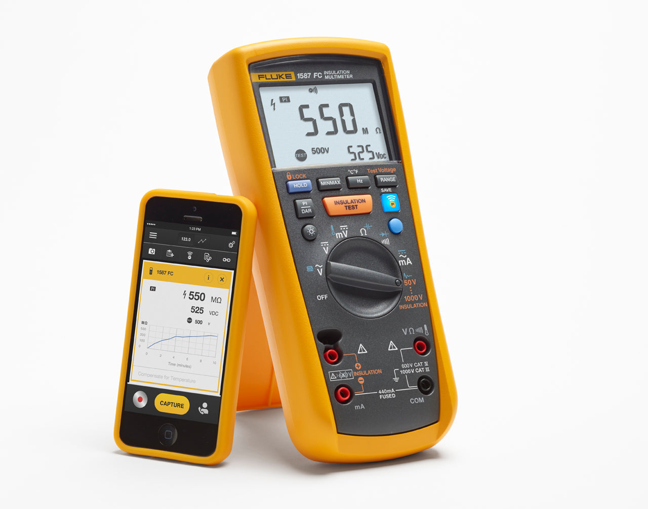 Fluke 1587 FC Insulation Multimeter - Edmondson Supply