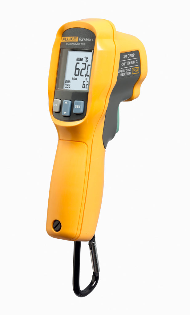 Fluke 62 MAX+ Handheld Infrared Laser Thermometer - Edmondson Supply