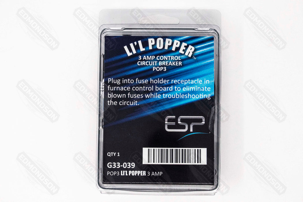 ESP POP3 Li'l Popper Control Board Circuit Breaker- 3 Amp - Edmondson Supply
