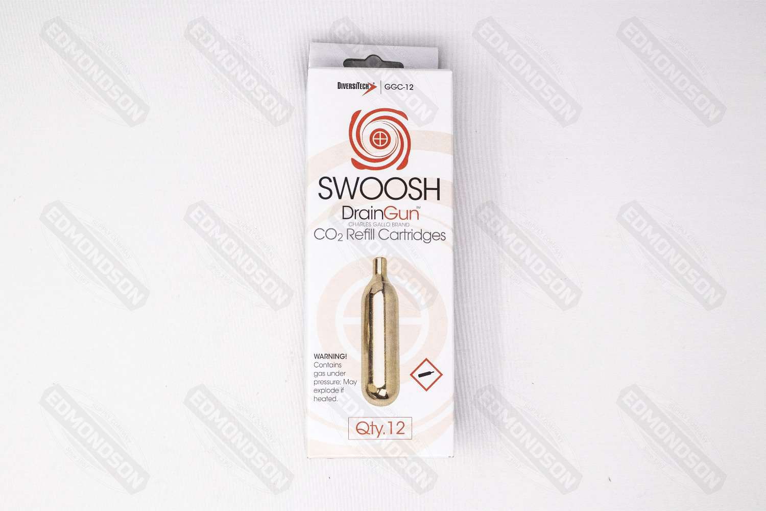 DiversiTech GGC-12 Gallo Drain Gun Cartridges – Swoosh – Pack of 12 - Edmondson Supply