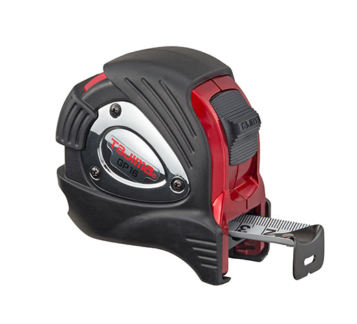 Tajima GP-16BW G-PLUS™ Standard Scale, 16 ft x 1 in. Steel Blade Tape Measure - Edmondson Supply