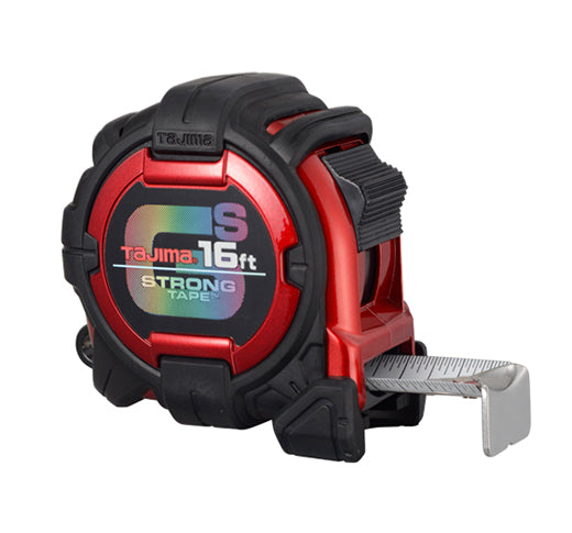 Tajima GS-16BW GS Lock™ Standard Scale, 16 ft x 1 in. Steel Blade Tape Measure - Edmondson Supply