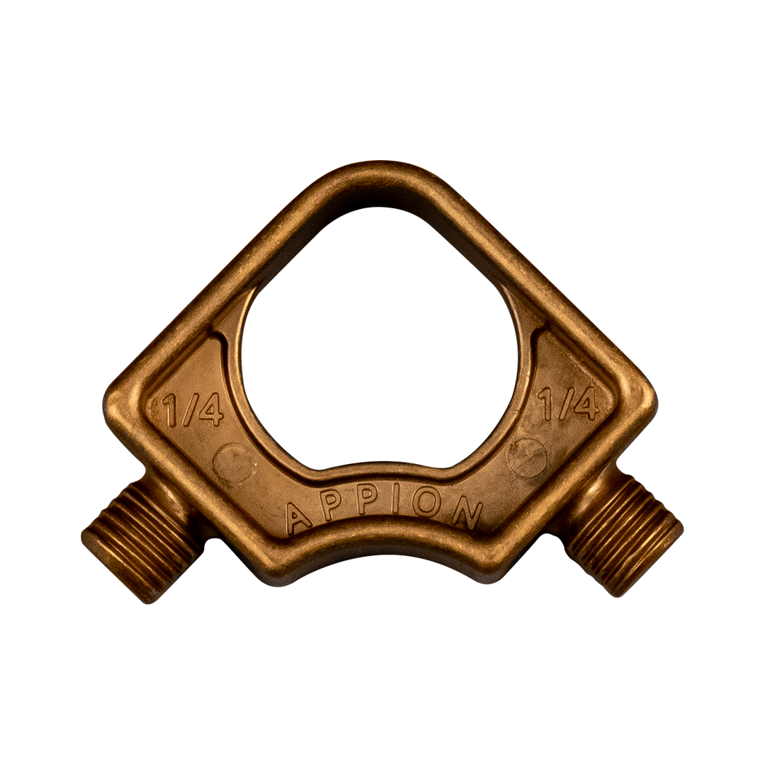 Appion HH1414 MegaFlow Hose Hanger - 5 Pack of 1/4in FL to 1/4in FL Fittings - Edmondson Supply