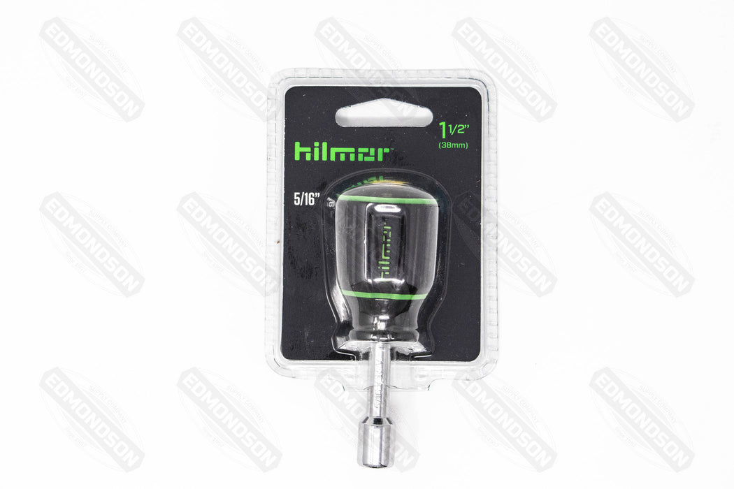 Hilmor 1839056 5/16" x 1-1/2" Shaft Magnetic Stubby Nut-Driver - Edmondson Supply